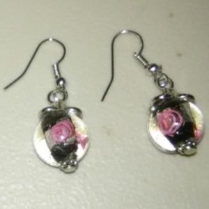 Glass Bead Earrings, 2nd set